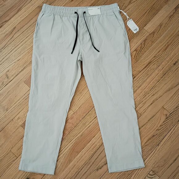 Stylus Other - NWT Stylus Men's XL Flat Front Utility Pants Drawstring Stretch Straight Fit